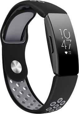 iMoshion Bandje Geschikt voor Fitbit Inspire - iMoshion Siliconen sport bandje - Zwart