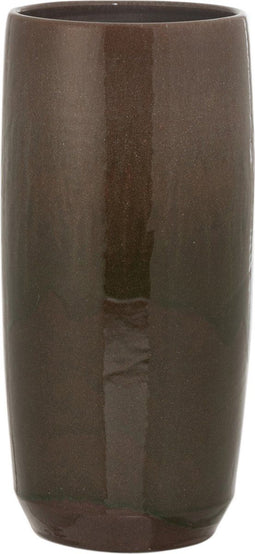 J-Line vaas Boord - keramiek - groen - small - Ø 22 cm