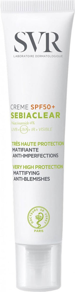 Zonnebrandcrème SVR Sebiaclear Anti-Imperfecties Talgregulerende (40 ml)