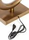 Light & Living Lune - Tafellamp 86cm hoog - Antiek Brons