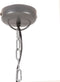 vidaXL Hanglamp industrieel E27 32 cm grijs