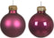 Kerstbal glas d3.5 cm groentappl 16st