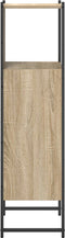 vidaXL - Badkamerkast - Sonoma - Eik - 33x33x120,5 - cm - Engineered - Wood