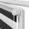 vidaXL - Duo - rolgordijn - 120 - x - 175 - cm - zwart