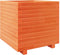 vidaXL - Plantenbak - 50x50x49,5 - cm - massief - grenenhout - wasbruin