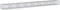 vidaXL - Schanskorf - 800x100x50 - cm - gegalvaniseerd - ijzer - zilverkleurig