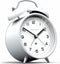 Newgate Charlie wekker klok wit