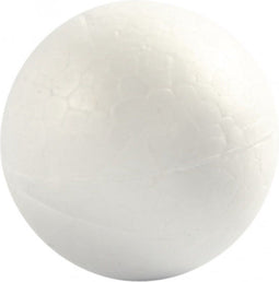 Creotime Styropor-model Ballen 5 Cm Wit 5 Stuks