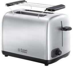Russell Hobbs 24080-56 - Broodrooster - 2 sleuven - Roestvrij staal met zwarte accenten