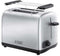 Russell Hobbs 24080-56 - Broodrooster - 2 sleuven - Roestvrij staal met zwarte accenten