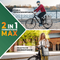 MiVelo Max - 2-in-1 Waterdichte Fietstas - 25 L - Carbongrijs