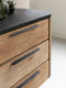 DTP Home Dresser Soho, 3 doors, 3 drawers,85x200x45 cm, recycled teakwood and mortex