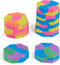 Kinetic Sand - Squish N’ Create met 382 g blauw geel en roze origineel kinetisch zand en 5 gereedschappen - Sensoriche speelgoed