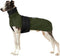 Oranje Winterjas voor Greyhounds en Lurchers met Reflecterende Strepen