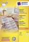 Huismerk Avery 3678 - Universele Etiket 97x37mm - 14 etiketten per vel - Wit (100 vellen)