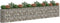 vidaXL - Gabion - plantenbak - verhoogd - 540x50x100 - cm - gegalvaniseerd - ijzer