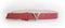 Valentino Divina - Kledingriem - PU met V-vorm gesp - Roze - Maat S (100 cm)