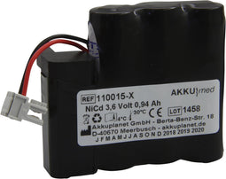 NC-batterij geschikt voor Braun Perfusor Compact CE-compatibel