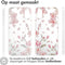 iMoshion Hoesje Geschikt voor Nothing Phone (2) Hoesje Siliconen - iMoshion Design hoesje - Meerkleurig / Blossom Watercolor