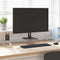 vidaXL - Monitorstandaard - 100x35x8 - cm - gehard - glas - en - metaal - wit