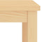 vidaXL - Nachtkastje - 35x30x47 - cm - massief - grenenhout - naturel