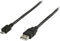 Nedis N CCGP60500BK20 - USB 2.0 Kabel A-Stecker > Micro-B-Stecker - 2 m - Zwart