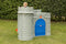 Little Tikes Kasteel Speelhuis met Glijbaan - Grijs/Blauw