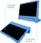 iMoshion Tablet Hoes Kinderen Geschikt voor Lenovo Tab M8 FHD / Tab M8 - iMoshion Kidsproof Backcover met handvat - Blauw