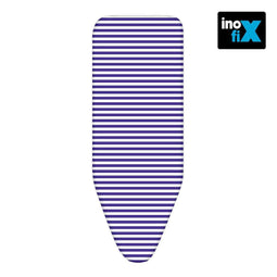 Inofix Power Vap - Hoes voor Strijkplank - 130 x 48 cm Gestreept - Blauw