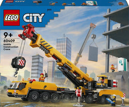 LEGO City - Gele mobiele bouwkraan - 4 minifiguren - 1116 onderdelen