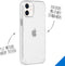 Accezz Hoesje Geschikt voor iPhone 12 Mini Hoesje Shockproof - Accezz Xtreme Impact Backcover - Transparant