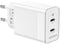 Aisens ASCH-45W2P005-W - Oplader - 2x USB type-C 45W - Wit