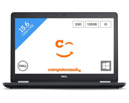 Dell Latitude E5570 - Laptop - Intel Core i5 6300U 2.40GHz - 8GB RAM - 128GB SSD - 15.6 inch