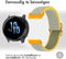 imoshion Elastisch nylon bandje - Universeel 22 mm aansluiting - Groen / Geel