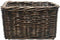 New Looxs Brisbane Large Fietsmand Voordrager - 39 liter - Rotan - Grijs