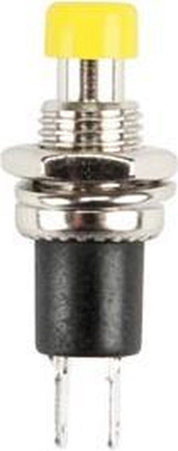 DRUKSCHAKELAAR OFF-(ON) GEEL (R1829A/Y)