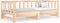vidaXL - Slaapbank - uitschuifbaar - massief - grenenhout - 2x(90x190) - cm