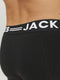 JACK&JONES SENSE TRUNKS - Boxershorts - 3-pack - Zwart (3-pack)