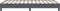 vidaXL - Bedframe - zonder - matras - 120x210 - cm - fluweel - donkergrijs