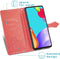 iMoshion Hoesje Geschikt voor Samsung Galaxy A72 Hoesje Met Pasjeshouder - iMoshion Mandala Bookcase - Rood