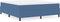 vidaXL - Boxspring - Bed - Blauw - Super - King - Corduroy - Stof