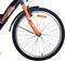Volare Thombike Kinderfiets - Jongens - 24 inch - Zwart Oranje - 3 versnellingen