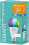 LEDVANCE LED lamp - Lampvoet: E27 - RGBW - 27--…65-- K - 9 W - SMART+ Classic Multicolour