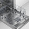 Beko BDUN16450X - Onderbouw vaatwasser - TÜV-gekeurd - RVS