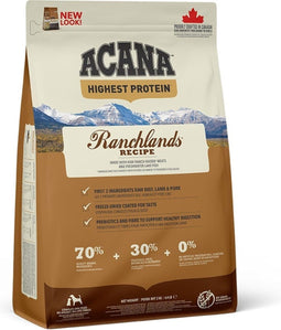 Acana Regionals Ranchlands Dog Rund&Lam&Varken - Hondenvoer - 2 kg