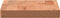 vidaXL - Wandschap - 40x20x2,5 - cm - massief - beukenhout
