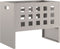 vidaXL - Vuurkorf - Rechthoekig - 50x30x40 - cm - Weerbestendig - Staal