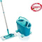 Leifheit Clean Twist M - Vloerwisser Ergo - Mobiel systeem met wieltjes - 33 cm - Turquoise