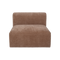 Urban Nature Culture Tao - Modular seater - Hoogwaardige polyester - Oudroze - 90 * 100 * 74 cm