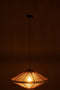 J-Line hanglamp Ovni - ijzer/jute - naturel - small